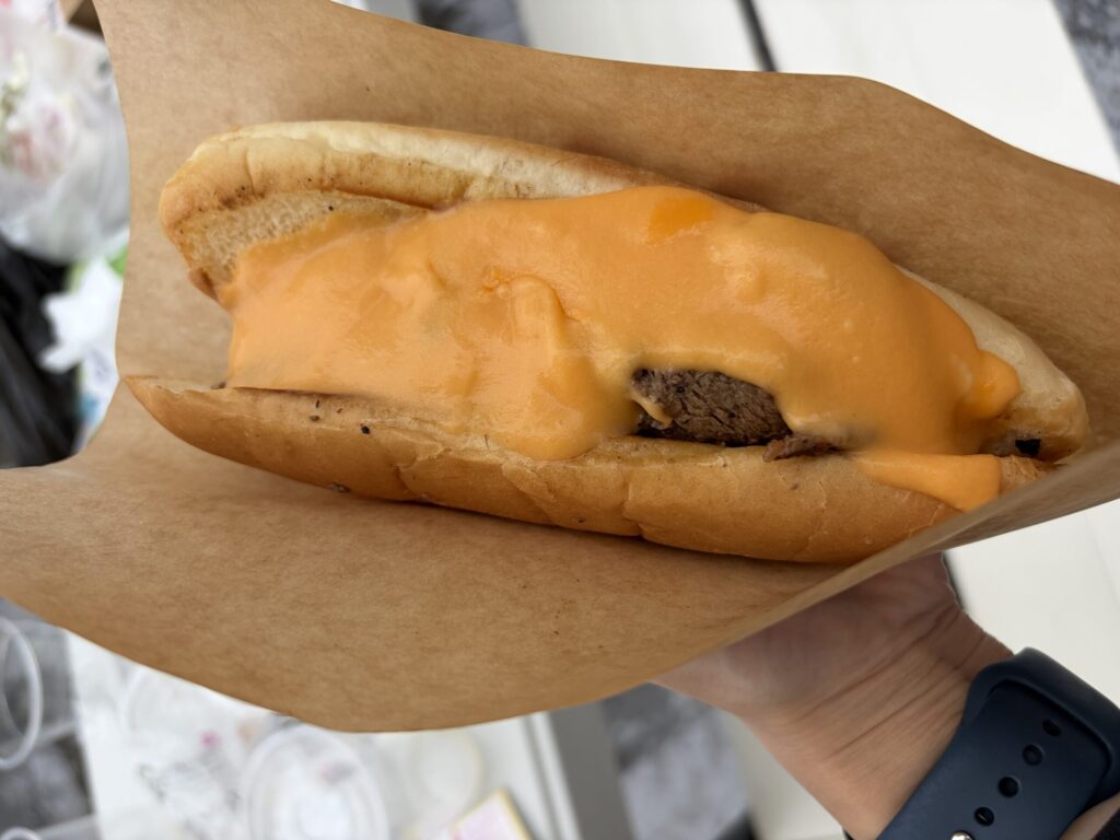 D'sチーズステーキのチーズステーキ